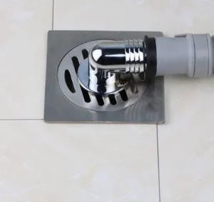 Nắp Thoát Sàn Inox 78 mm Có Cổ Nối Ống Xả Máy Giặt, Chắn Rác, Ngăn Mùi
