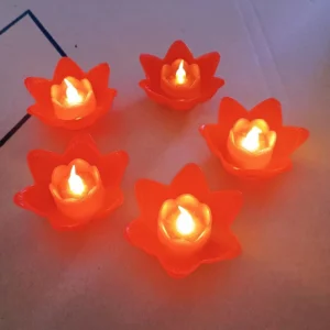 Nến Điện Tử LED Mini Hình Hoa Sen