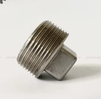 Nút Bịt Ren Ngoài 1/4 Inch Bằng Kim Loại Bịt Đầu Ống Nước
