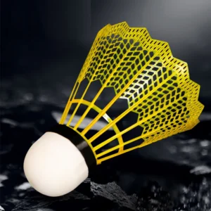 Ống 12 Quả Cầu Lông Nhựa Nhiều Màu Đầu Xốp Mềm, Chơi Giải Trí, Tập Luyện, Có Hóa Đơn