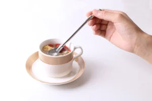 Ống Hút Kiêm Muỗng Khuấy Inox 304 Lọc Bã Trà, Dài 16 cm
