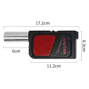 Quạt Thổi Lửa Nhóm Than BBQ Cầm Tay Mini 17,2 × 6,3 cm