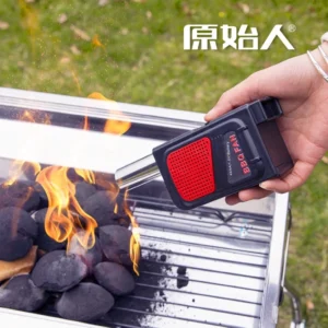 Quạt Thổi Lửa Nhóm Than BBQ Cầm Tay Mini 17,2 × 6,3 cm