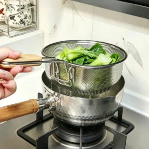Rây Lọc Inox 304 Có Tay Cầm 12,5 cm