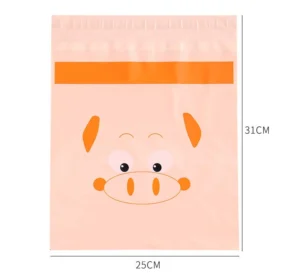 Set 15 Túi Rác Dán Cửa Tủ Hình Thú 25 × 31 cm