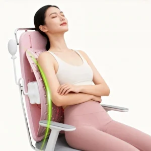 Tấm Kê Lưng Hình Vòm Có Túi Khí Bơm Tay Chỉnh Độ Cao 34 × 22 cm