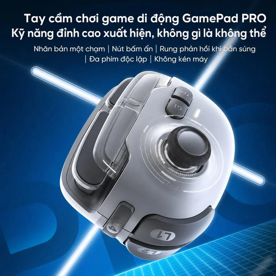 Tay Cầm Chơi Game Điện Thoại MB03 Bluetooth 5.0, Pin 400 mAh Sạc Type-C, Nặng 52 g