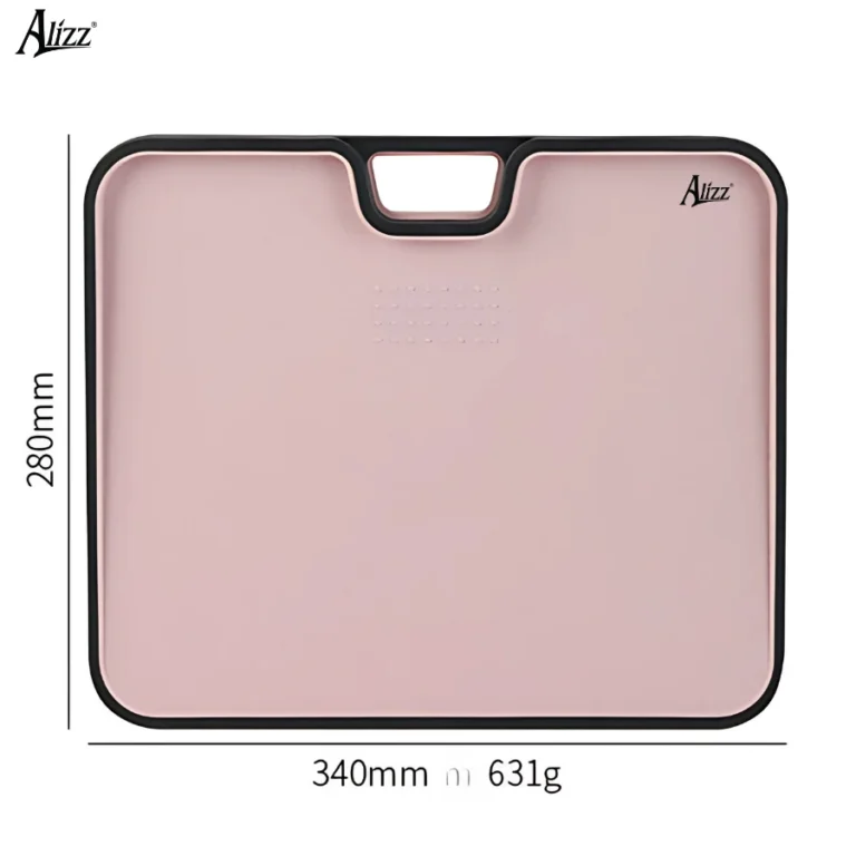 Thớt Nhựa PP Chống Trượt ALIZZ AL-14407 34 × 28 cm Có Rãnh Chặn Nước