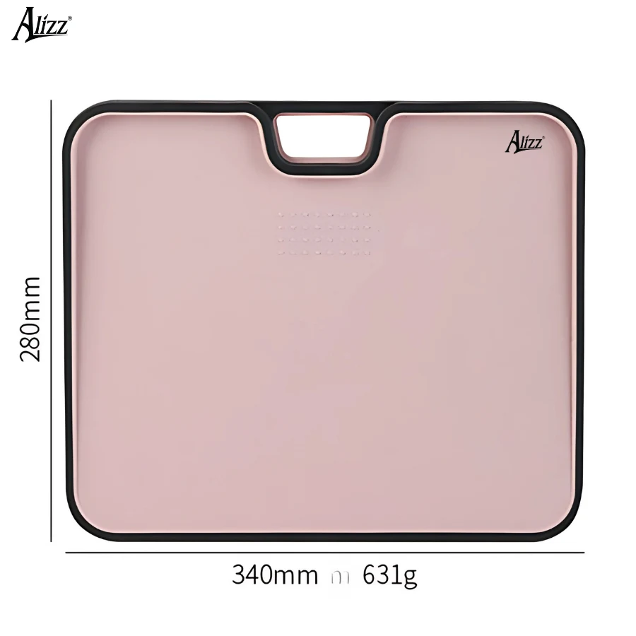 Thớt Nhựa PP Chống Trượt ALIZZ AL-14407 34 × 28 cm Có Rãnh Chặn Nước