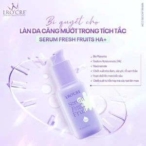 Serum Cấp Ẩm Lro'Cre Serum Fresh Fruit 30 ml, Làm Dịu Da
