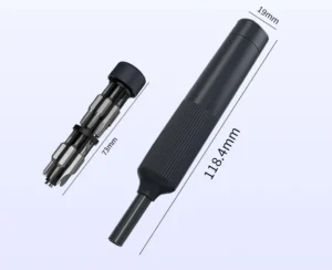 Tua Vít Mini 2 Đầu 27 Trong 1 Thép Cr-V, Dài 118,4 mm, Nặng 59 g, Sửa Điện Thoại, Kính