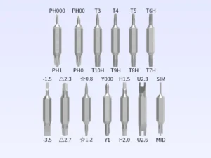Tua Vít Mini 2 Đầu 27 Trong 1 Thép Cr-V, Dài 118,4 mm, Nặng 59 g, Sửa Điện Thoại, Kính