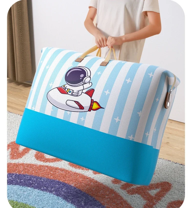 Túi Đựng Chăn Màn Chống Thấm Vải Không Dệt 80 × 22 × 70 cm