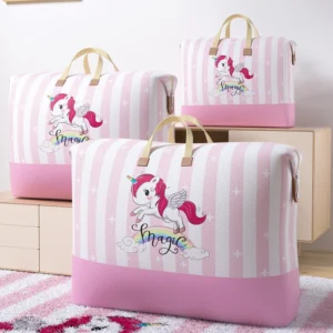 Túi Đựng Chăn Màn Chống Thấm Vải Không Dệt 80 × 22 × 70 cm