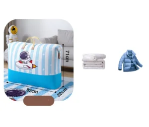 Túi Đựng Chăn Màn Chống Thấm Vải Không Dệt 80 × 22 × 70 cm