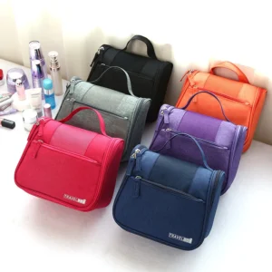 Túi Đựng Đồ Cá Nhân Du Lịch Có Móc Treo 22 × 20 × 12 cm, Nhiều Ngăn Lưới, Màu Ngẫu Nhiên