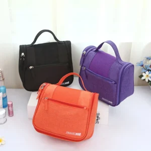 Túi Đựng Đồ Cá Nhân Du Lịch Có Móc Treo 22 × 20 × 12 cm, Nhiều Ngăn Lưới, Màu Ngẫu Nhiên