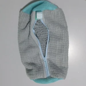 Túi Giặt Giày Polyester Khóa Kéo 39 x 19 cm, Màu Vàng Hoặc Xám Dùng Cho Máy Giặt