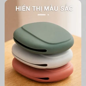 Túi Silicone Đựng Tai Nghe 9 × 8 × 2,5 cm, Đựng Cáp Sạc, USB, Chìa Khóa, Có Hóa Đơn