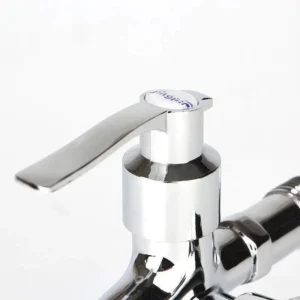 Vòi Nước Củ Lạc Inox 2 Đầu Xả Đa Năng Lắp Bếp Và Máy Giặt