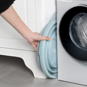 Xô Nhựa Gấp Gọn 5 Lít Màu Xanh, Có Quai Xách Và Móc Treo